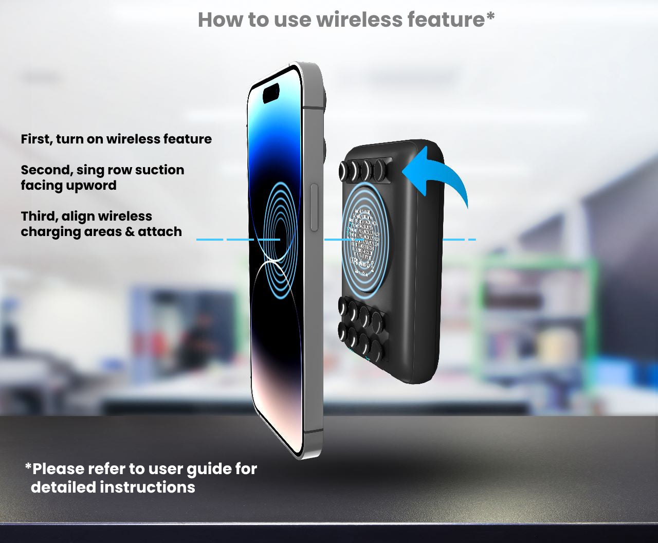 TSBar 10000 Wireless with Suction