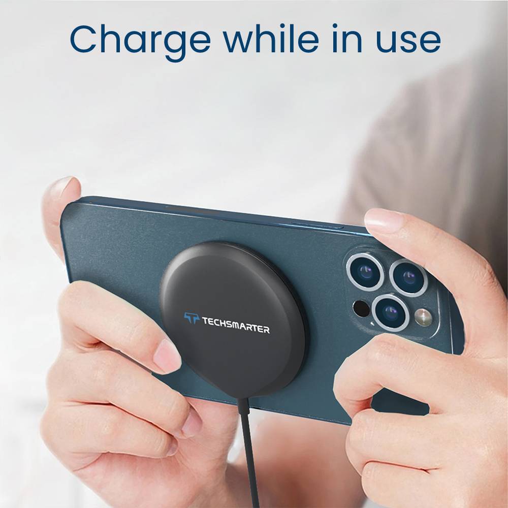 MagBoost Magnetic Wireless Charger - TechsmarterTechsmarter