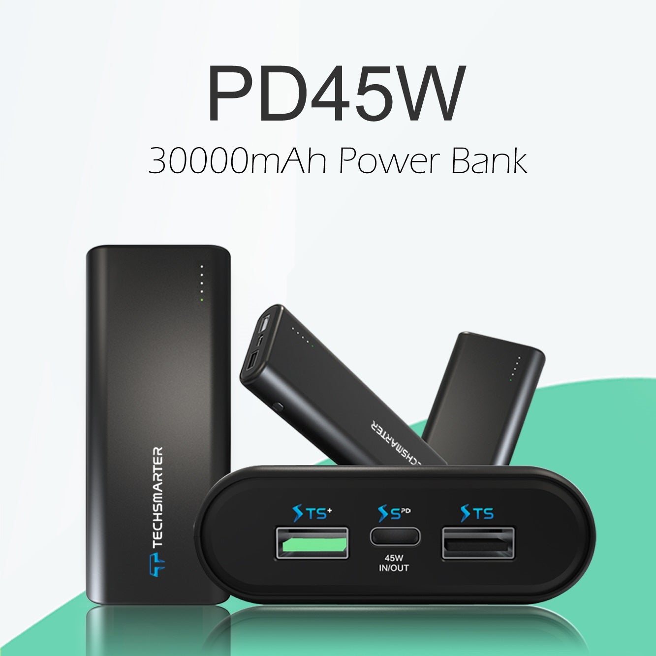 TSBar 20000mAh 45W PD - TechsmarterTechsmarterPortable Power Bar
