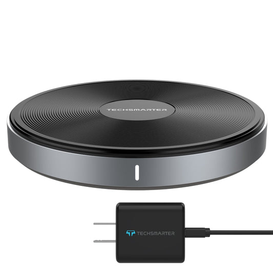 TSWireless 15W Fast Charging Wireless Charger Pad - TechsmarterTechsmarterCharging Station