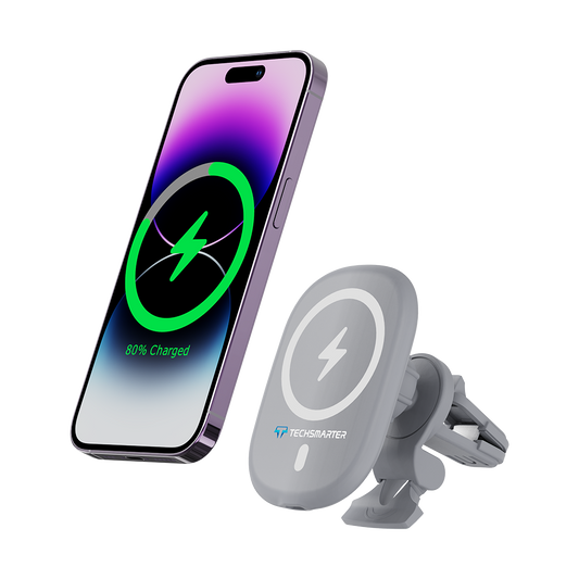 MagBoost Magnetic Wireless Car Charger & Mount — Techsmarter product image
