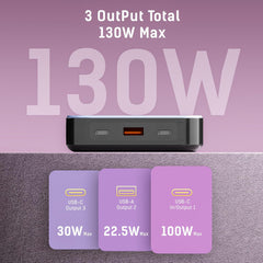 TSBar 30,000mAh Laptop Power Bank - 130W Total Output
