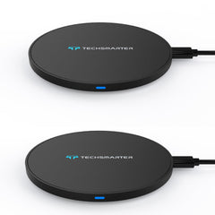 TSWireless 15W Qi Wireless Charging Pads - 2-Pack