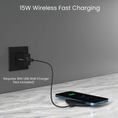 TSWireless 15W Qi Wireless Charging Pads - 2-Pack
