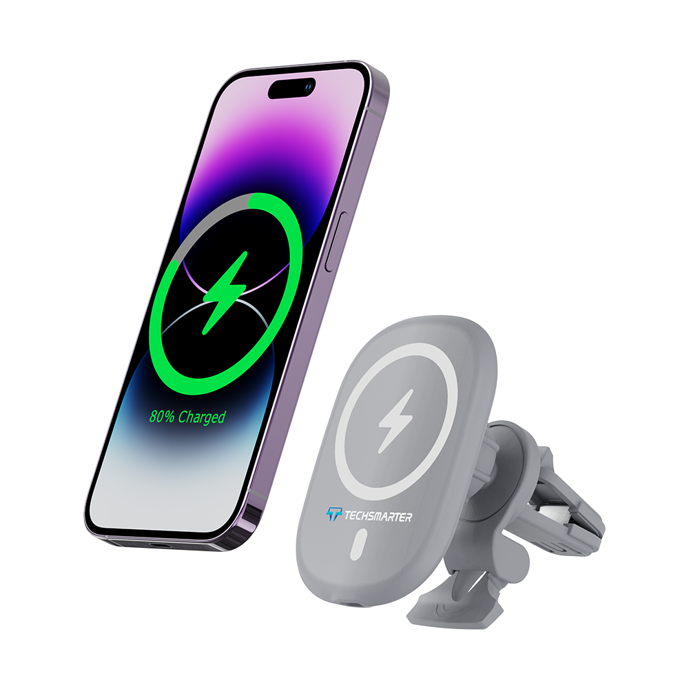 MagBoost Magnetic Wireless Car Charger & Phone Mount