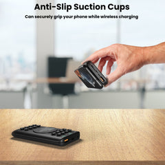 TSBar 12,000mAh Wireless Power Bank with Suction Cups