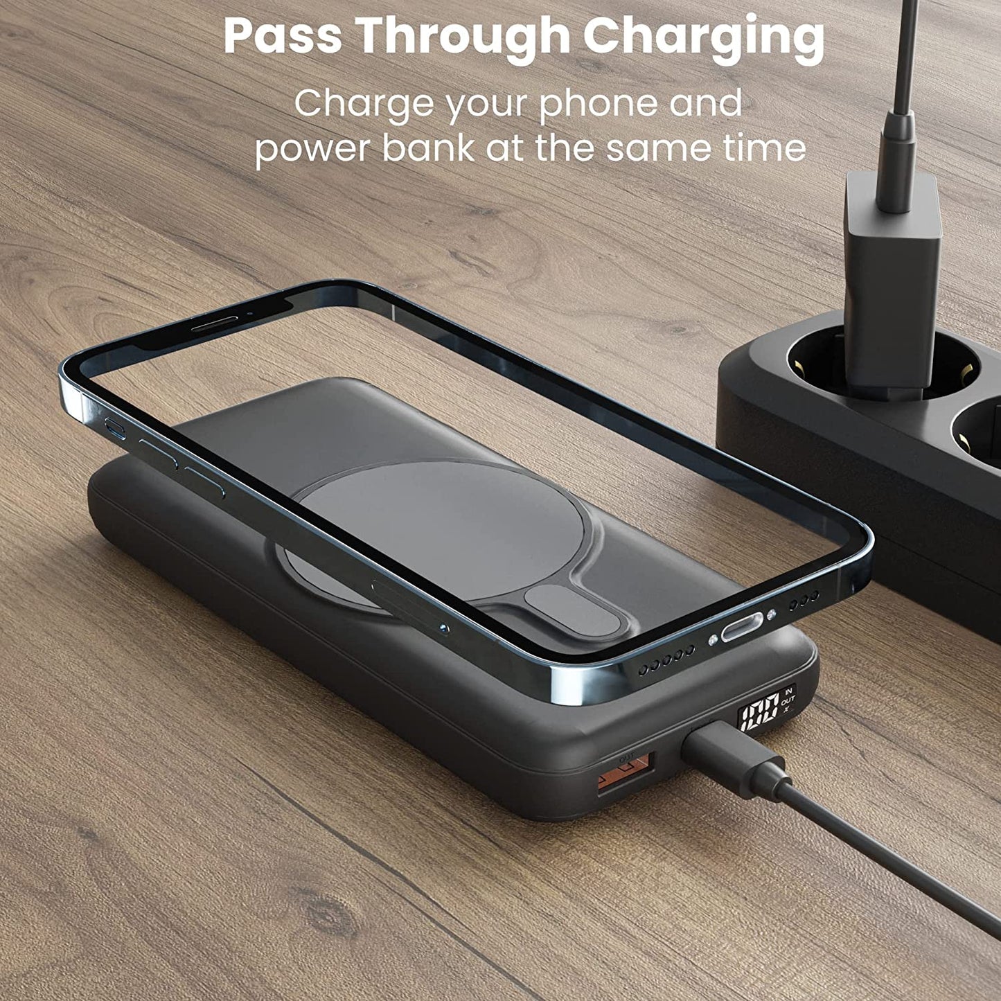 MagBoost 20000mAh Magnetic Wireless Portable Charger - TechsmarterTechsmarter