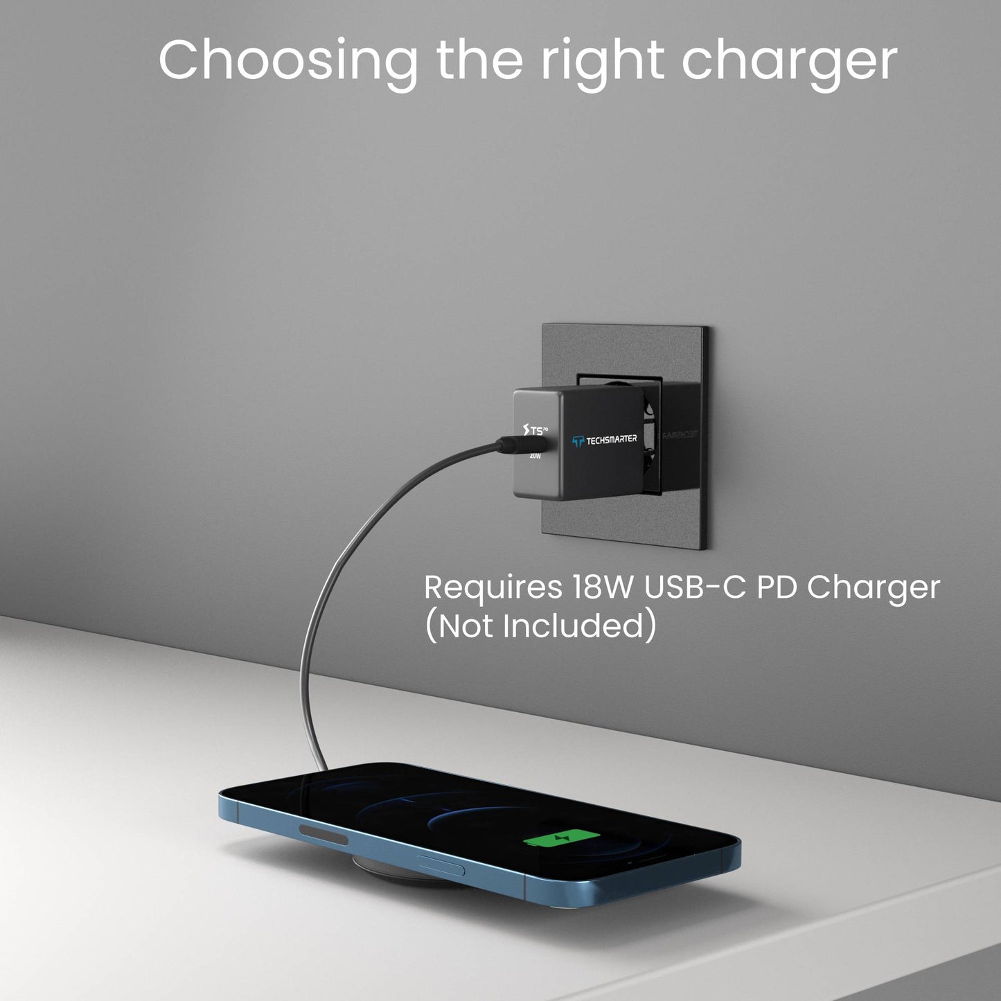 MagBoost Magnetic Wireless Charger - TechsmarterTechsmarter