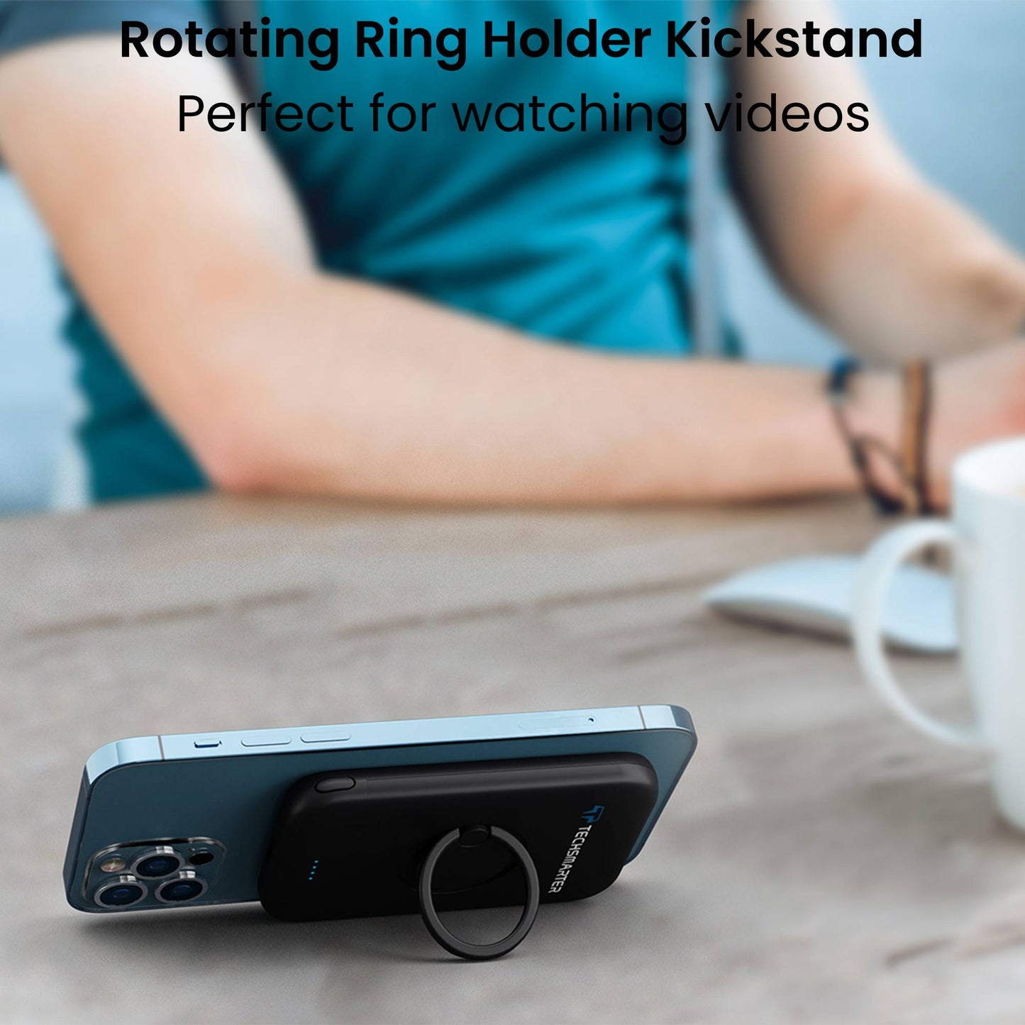 MagBoost Portable Charger 5K Ring - TechsmarterTechsmarter