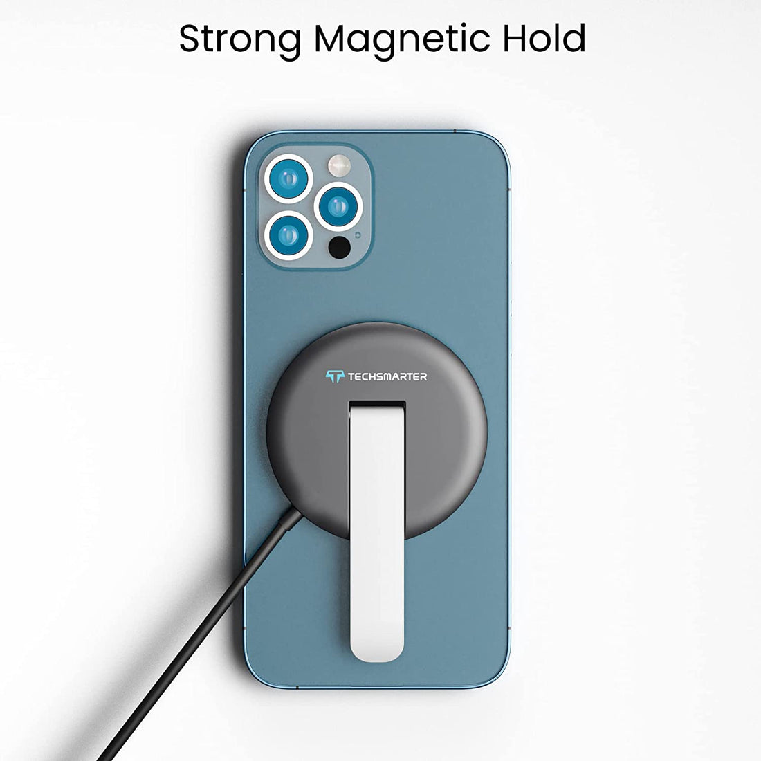 MagBoost Wireless Charging Stand with Kickstand (MagSafe) – Techsmarter