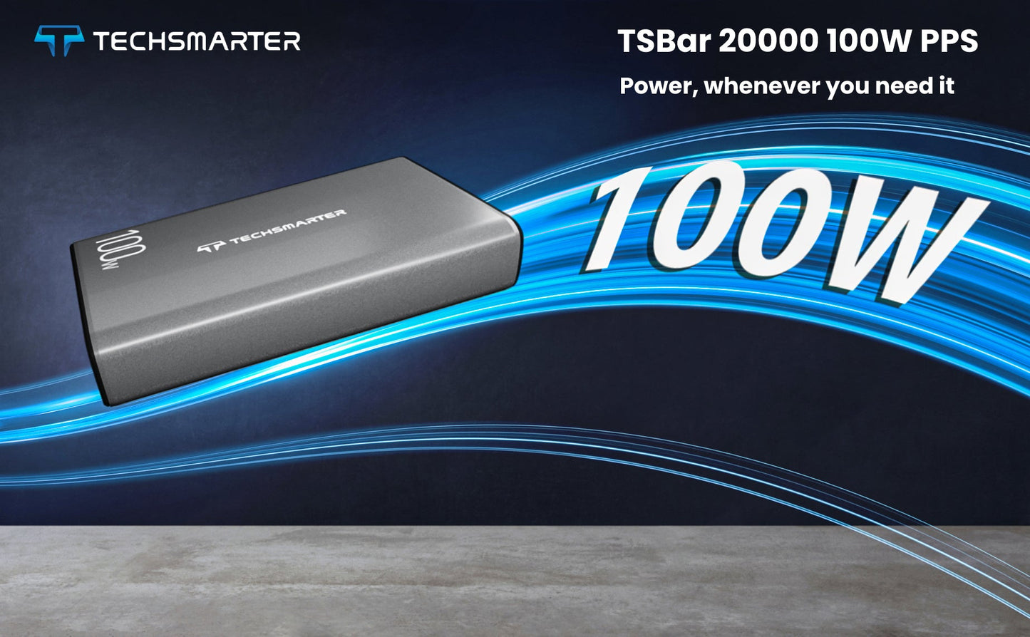 TSBar 20000 100W PPS - TechsmarterTechsmarterPortable Power Bar