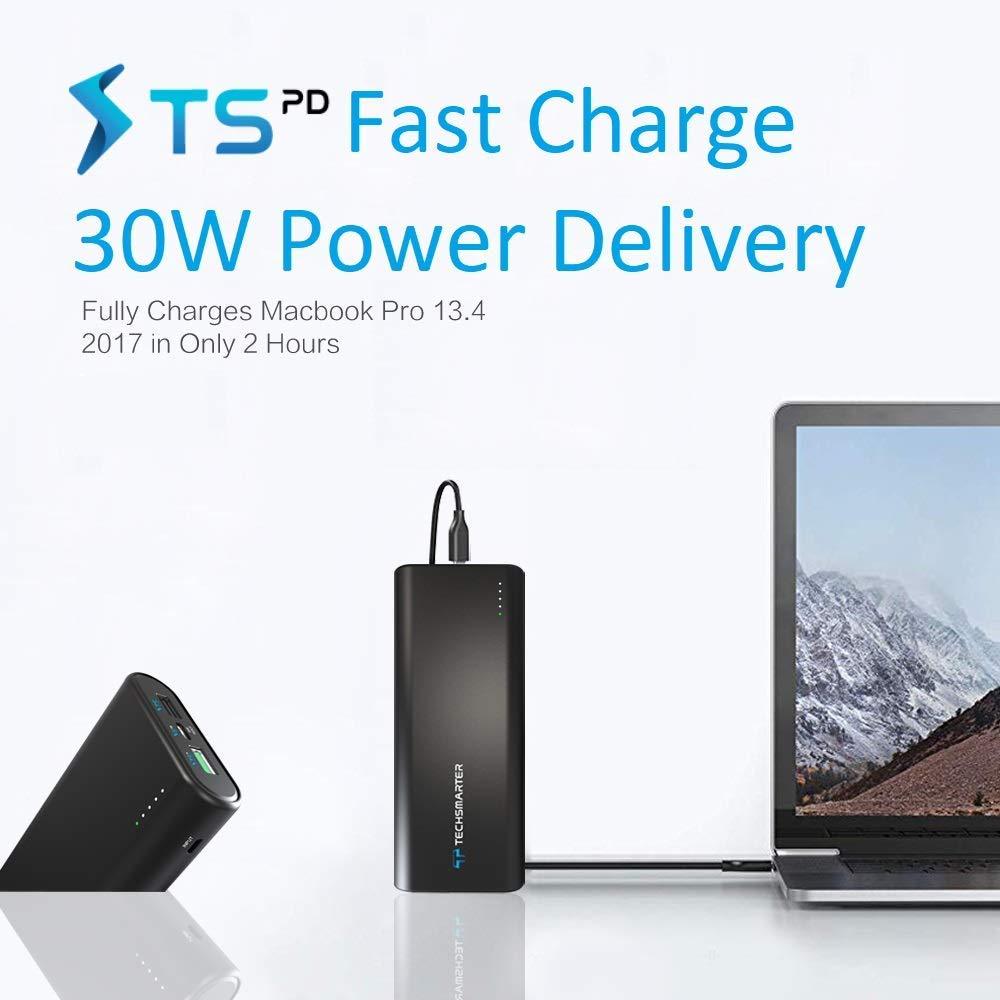 TSBar 20000mAh 30W PD - TechsmarterTechsmarterPortable Power Bar