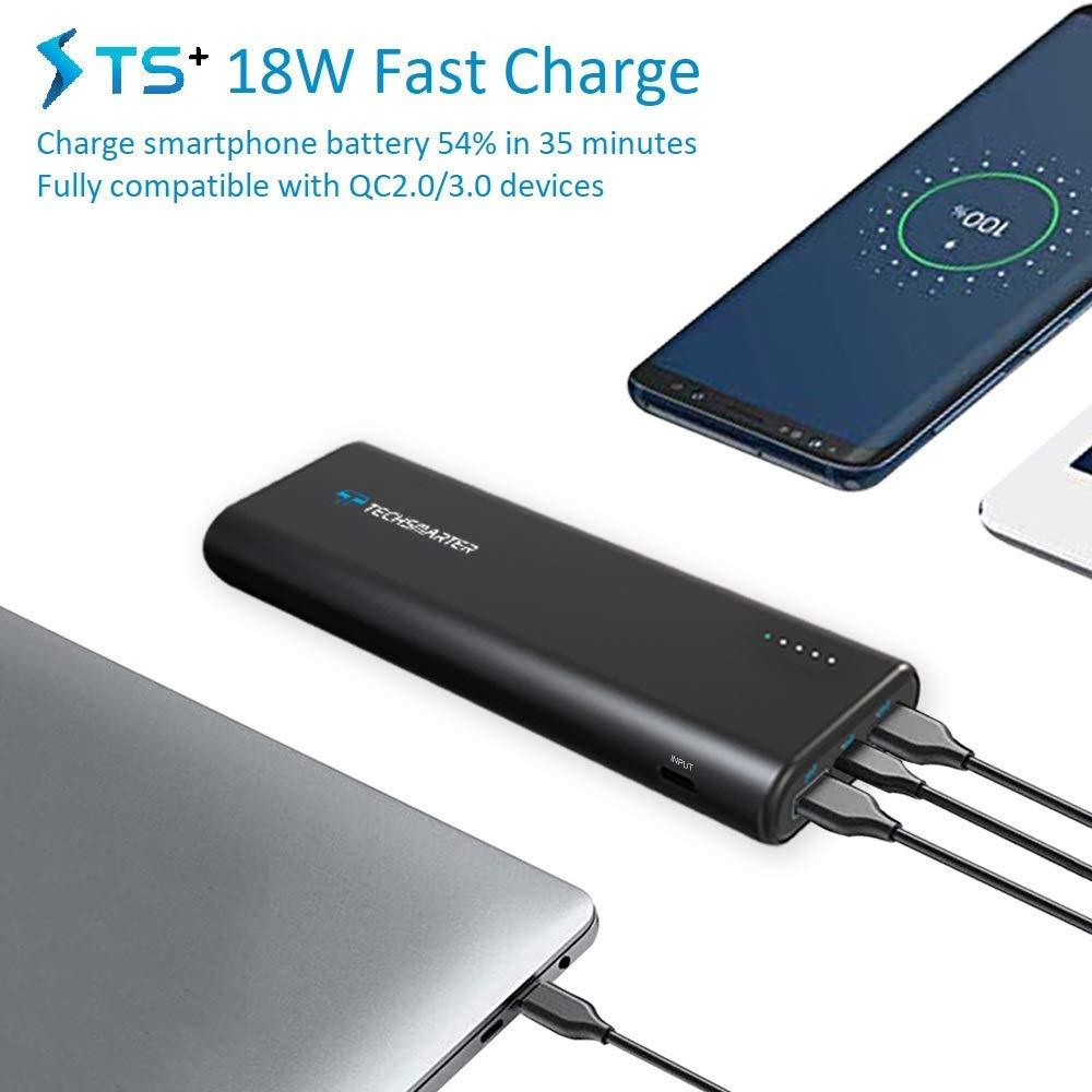 TSBar 20000mAh 30W PD - TechsmarterTechsmarterPortable Power Bar