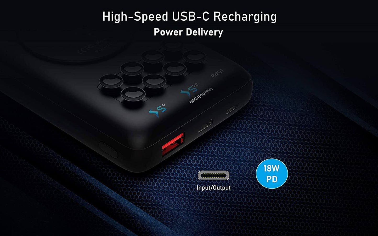 TSBar 20000mAh Wireless with Suction - TechsmarterTechsmarter