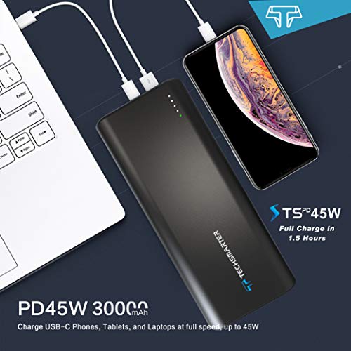TSBar 30000mAh 45W PD - TechsmarterTechsmarterPortable Power Bar