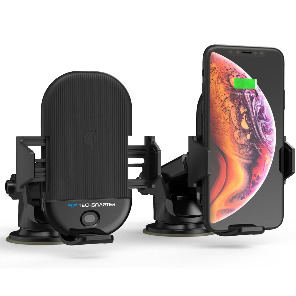 TSDrive 15W Wireless Car Charger - TechsmarterTechsmarterCar Mount Charger