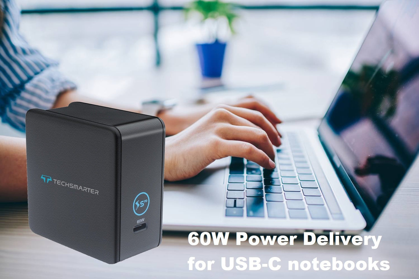 TSPort 60W PD - TechsmarterTechsmarterWall Charger