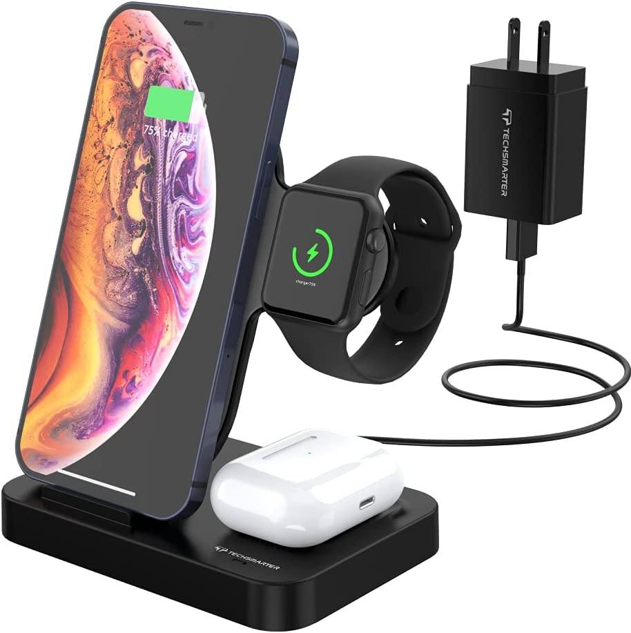 TSWireless 3-in-1 Charging Station - TechsmarterTechsmarter