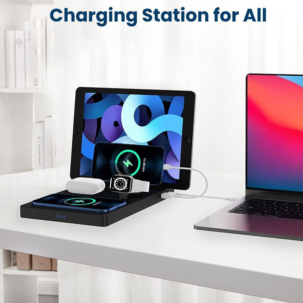 TSWireless 5-in-1 Wireless Charging Station - TechsmarterTechsmarter